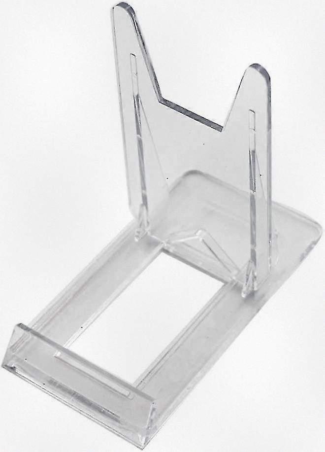 Set of 6 Adjustable Clear Acrylic Plastic Display Stands Easel for Various Uses