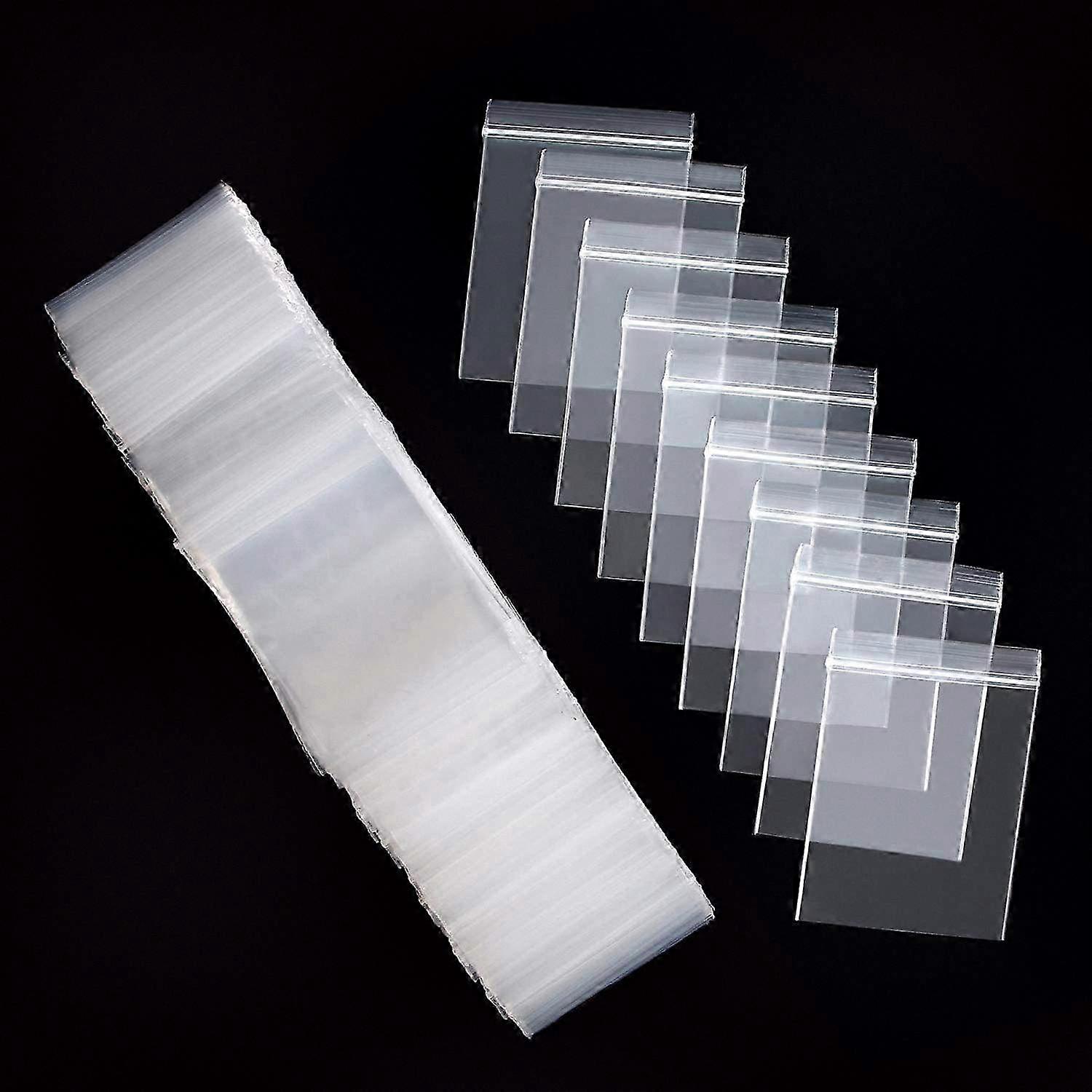 400Pcs Small Resealable Ziplock Bags, 2 x 3 Inches Clear Plastic Bags for Jewelry, Cookies, Candy, and Birthday Party Use, Suitable for Vari