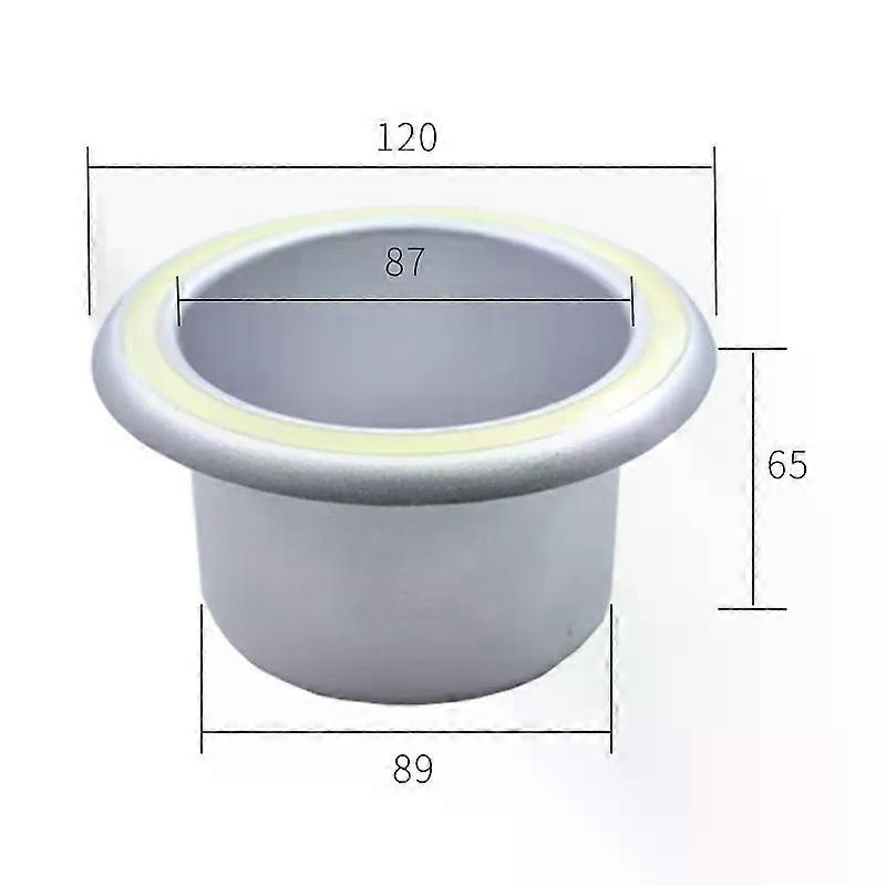 Aluminium Alloy Car Cup Holder With Night Glow Multi-Functional Drink Holder For Rv Portable Beverage Holder Insert For Car And Rv