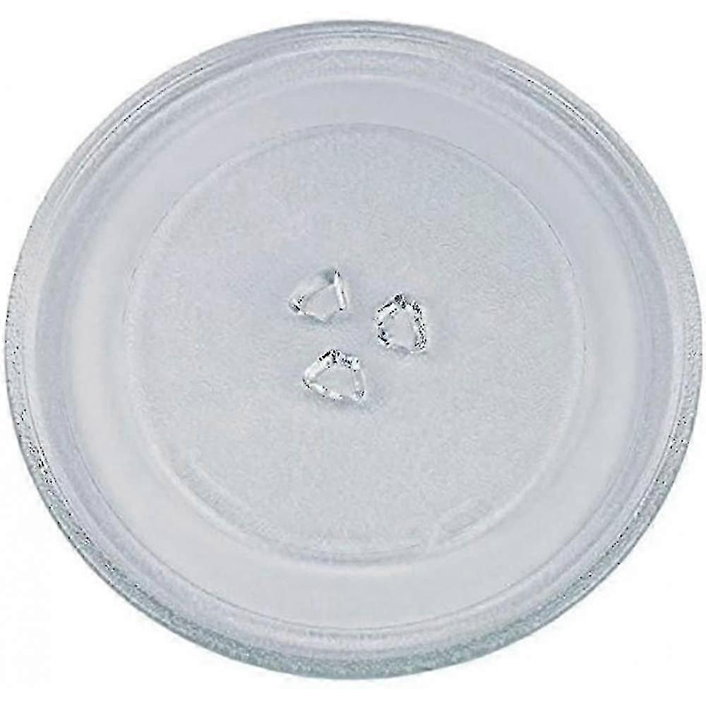 Piastra in vetro girevole universale per microonde con 3 dispositivi 24,5 cm BxV JOO