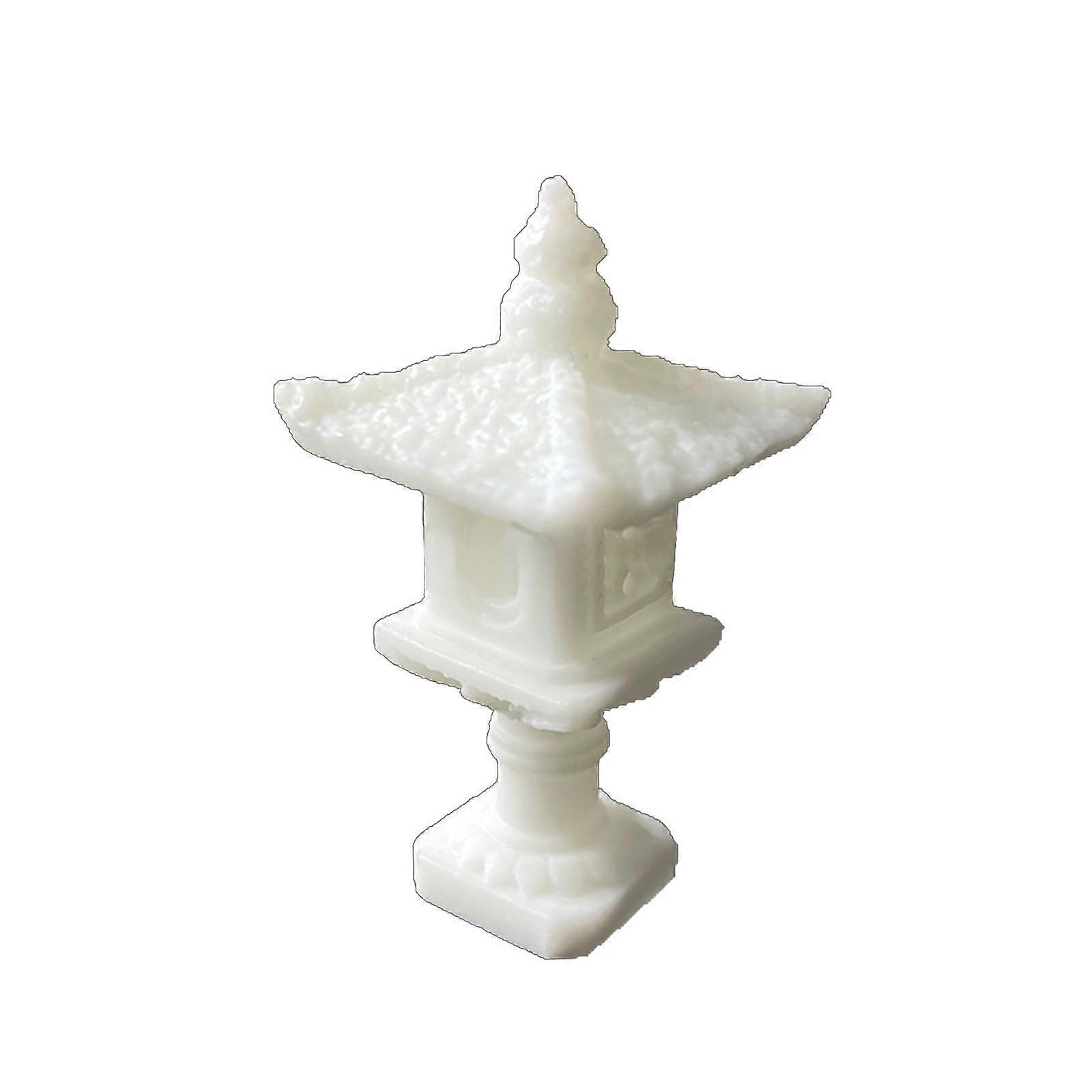 שרף מיני סירות מלאכת יד מיניאטורות DIY קישוטים נוף מודל מלאכת יד פסלונים קטנים מיני נוף שרף חומר