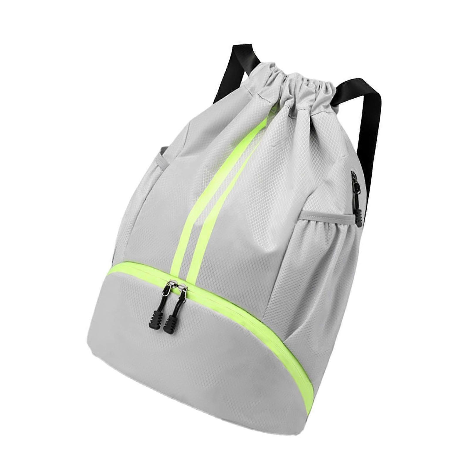 Basketball Backpack with Shoe Compartment, Wet and Dry Separation, Gray Ref: 5352