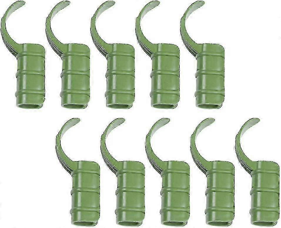 20mmグリーン温室パイプクランプ - 15pcsガーデンフレームフィルムチューブコネクタ