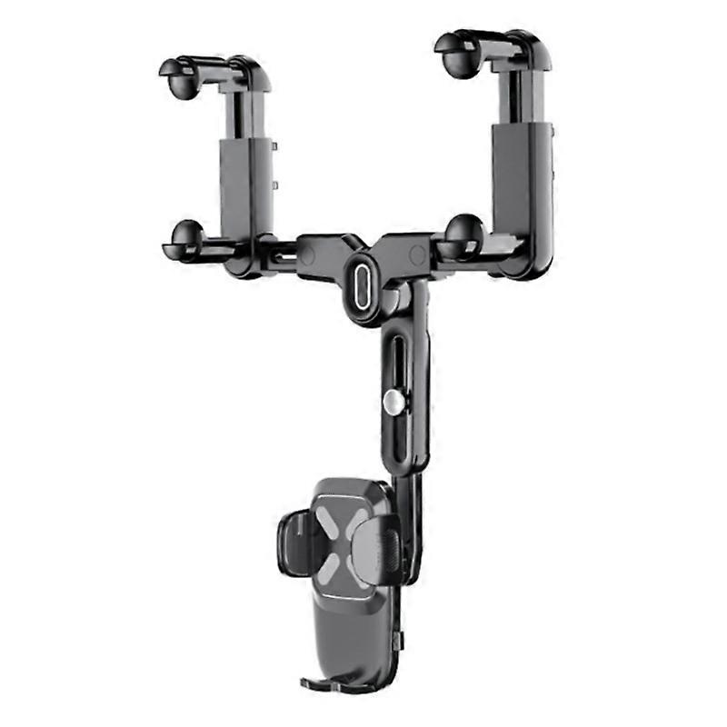 Multifunctional Retractable Cell Phone Car Mount R010 (Black)