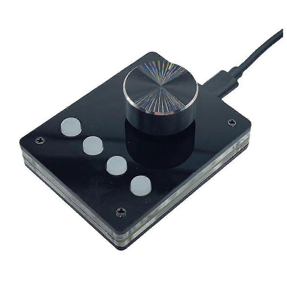 Multimedia Programmable Keyboard USB Knob Custom Mini Macro Volume Controller