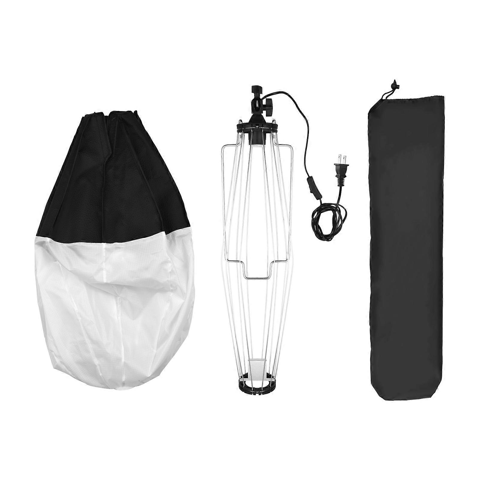 19.7" Lantern Softbox Kit - 360° Studio Lighting Modifier with E27 Socket for Photography