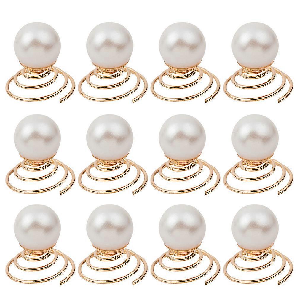 Refined Hair Coil Accessories Complementing Festive Attire