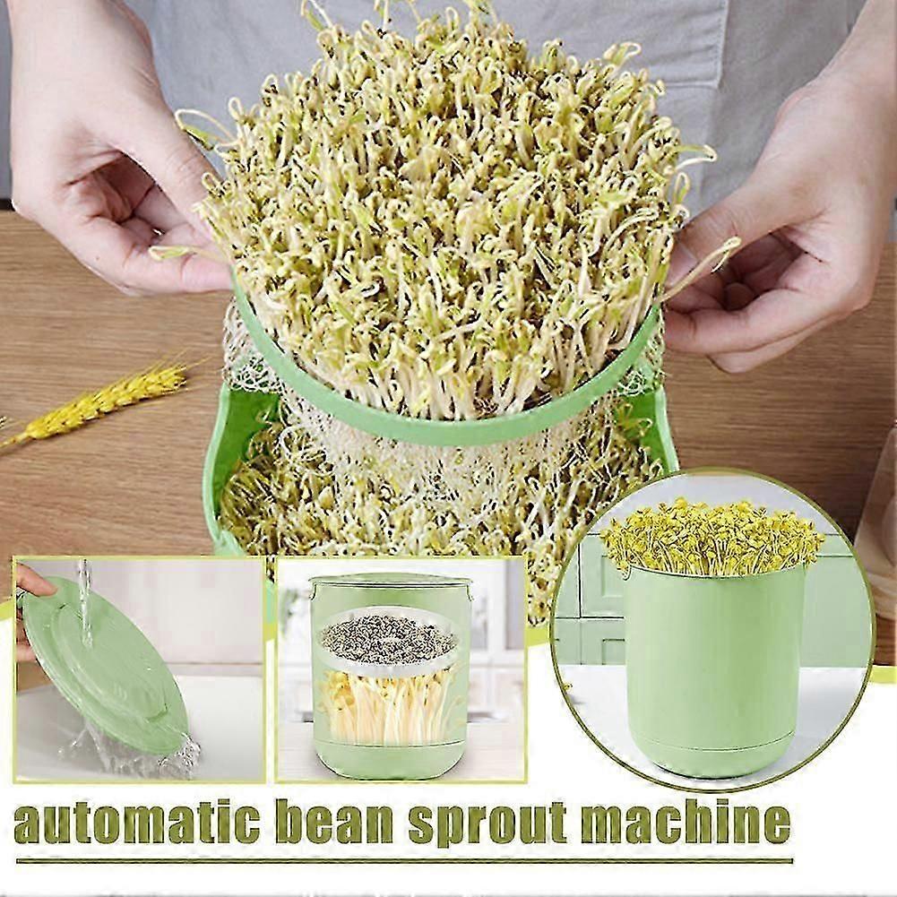 Automatic Bean Sprout Machine Large Capacity for Home Use Easy to Clean