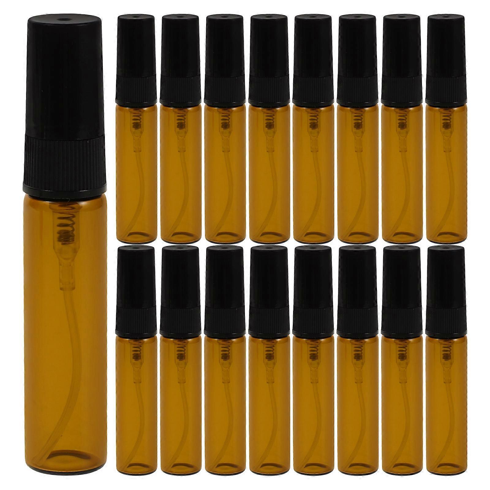 Perfume Travel Empty Container Appearance 5ml Glass Brown 20Pcs