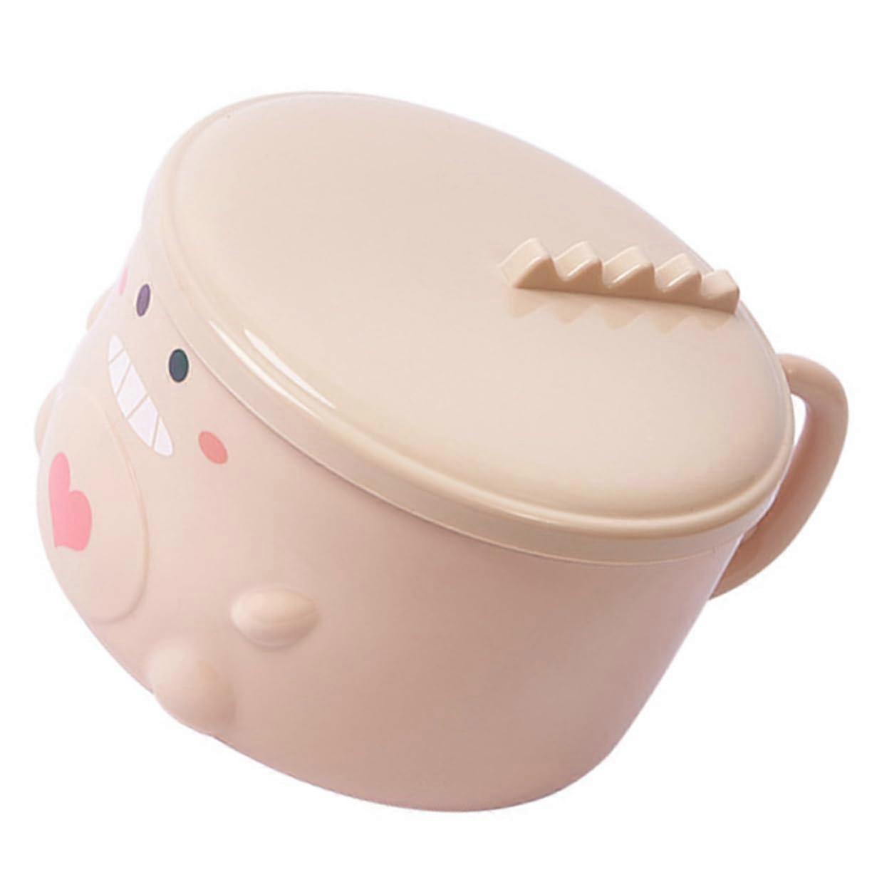 Stainless Steel Noodle and Soup Bowl 1200 ml Insulated With Lid Portable for Instant Noodles, Rice and Soups Home Dorm