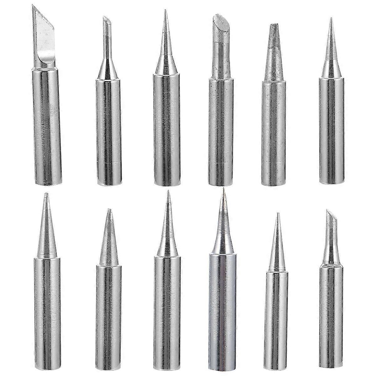 Copper Solder Tip Bundle, Designed for 936, Excellent Thermal Conductivity