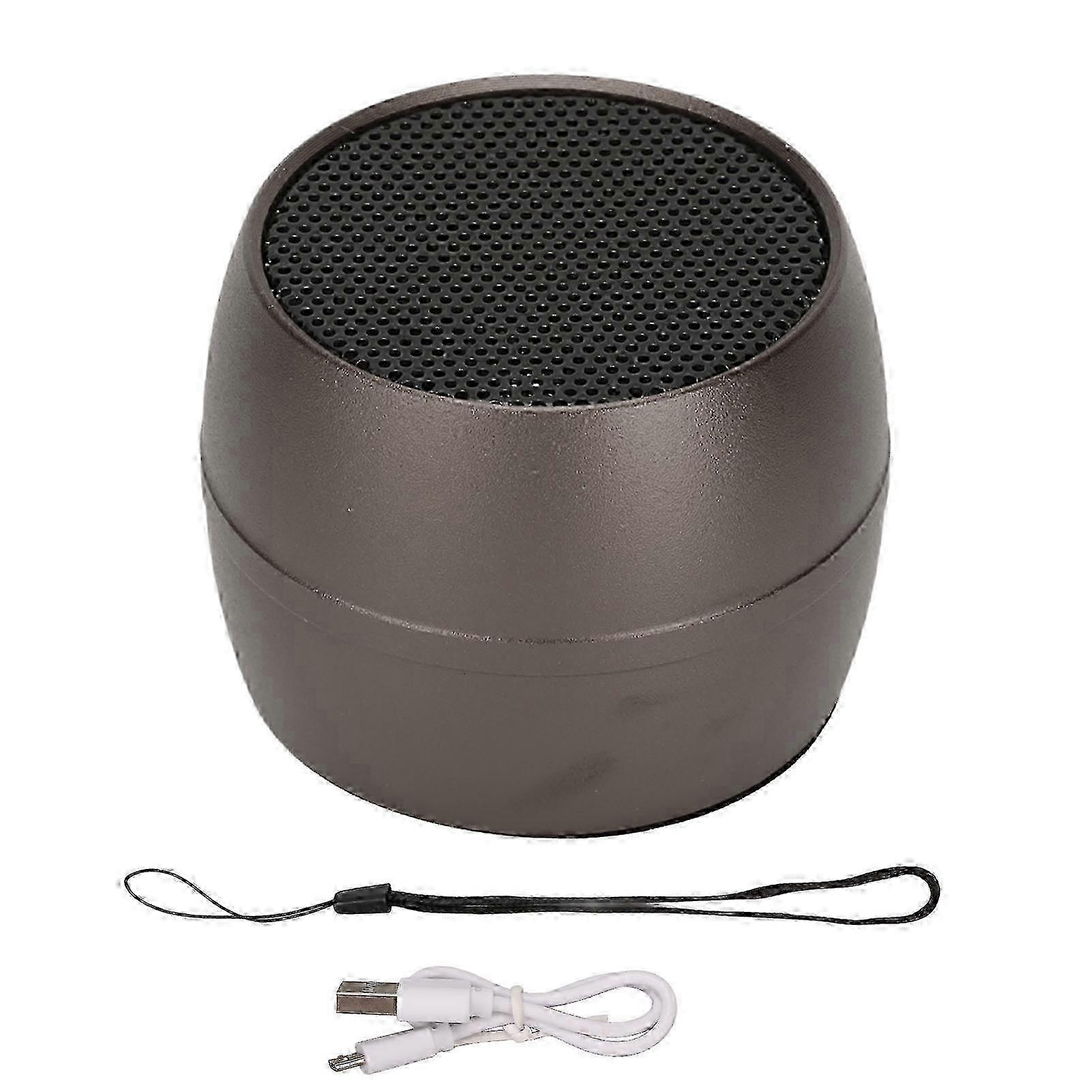 2025 Charging Built in Mic Portable Wireless Speaker Mini Bluetooth Speaker IP67 Waterproof USB for Shower Room Car Dark Gray