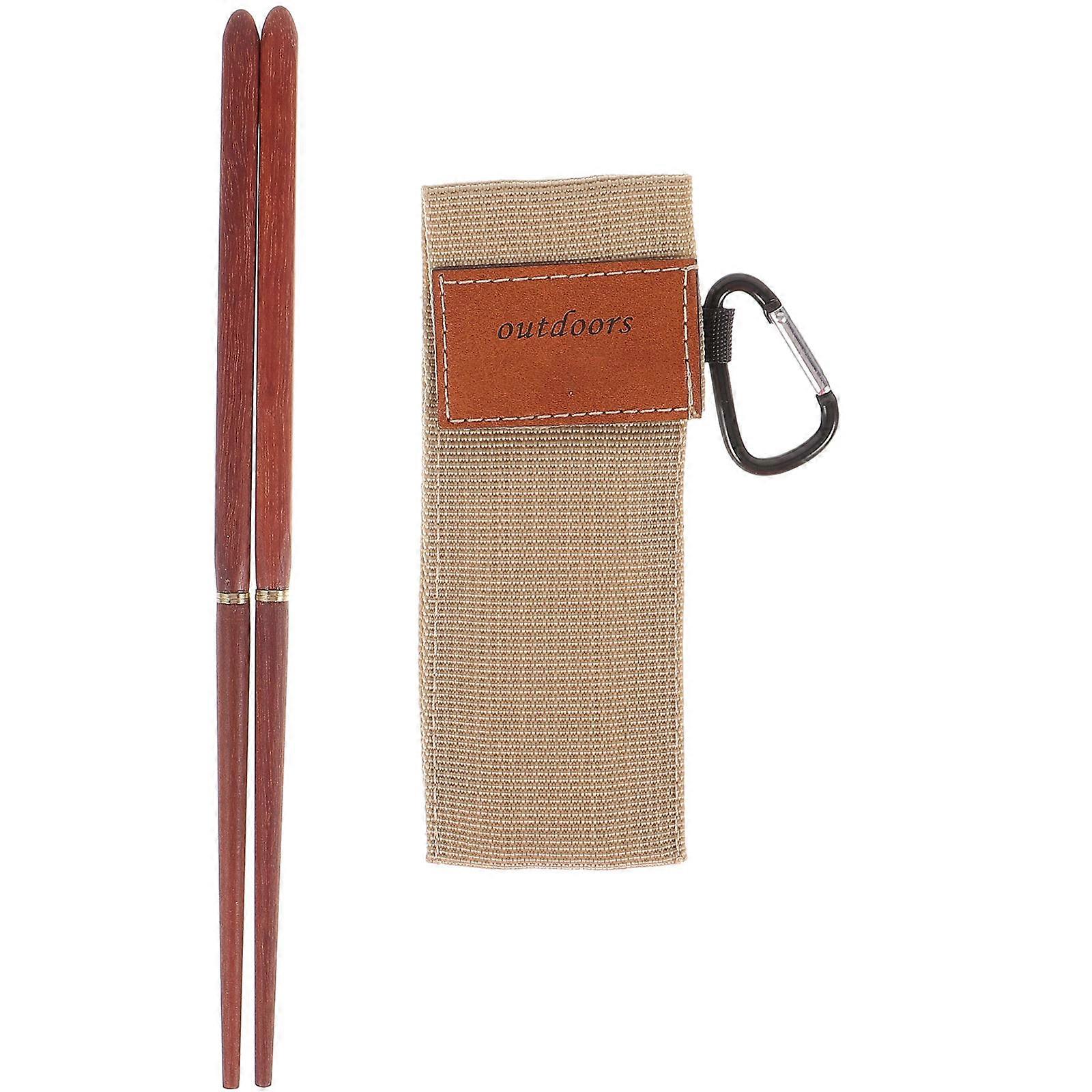 Träpinnar för matlagning Slitstyrka Rektangulär Modern design Utomhus Camping 1 par