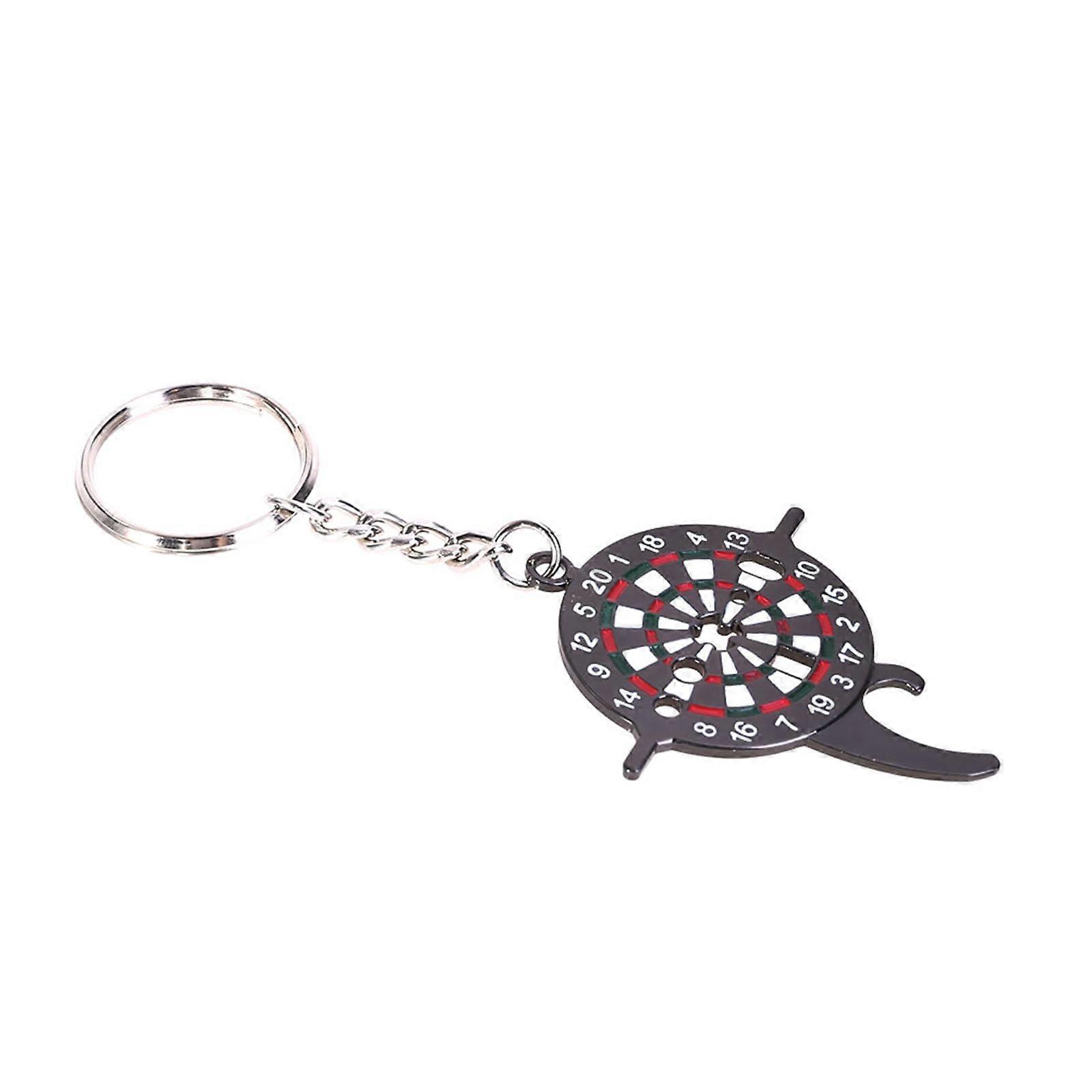 Compact Alloy Keychain Dart Tool for Enthusiasts, Portable Dart Accessory, 1 Piece, Ideal for Casual Use