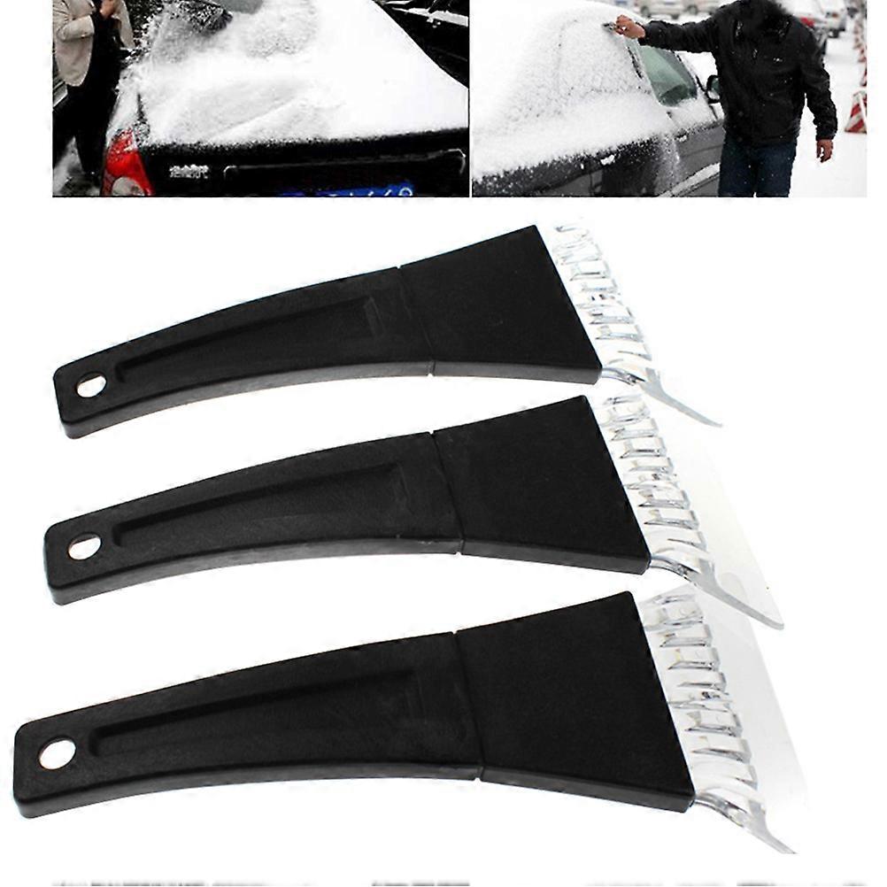 Windshield Defroster Ergonomic Snow Remover for Drivers ABS Material 3Set