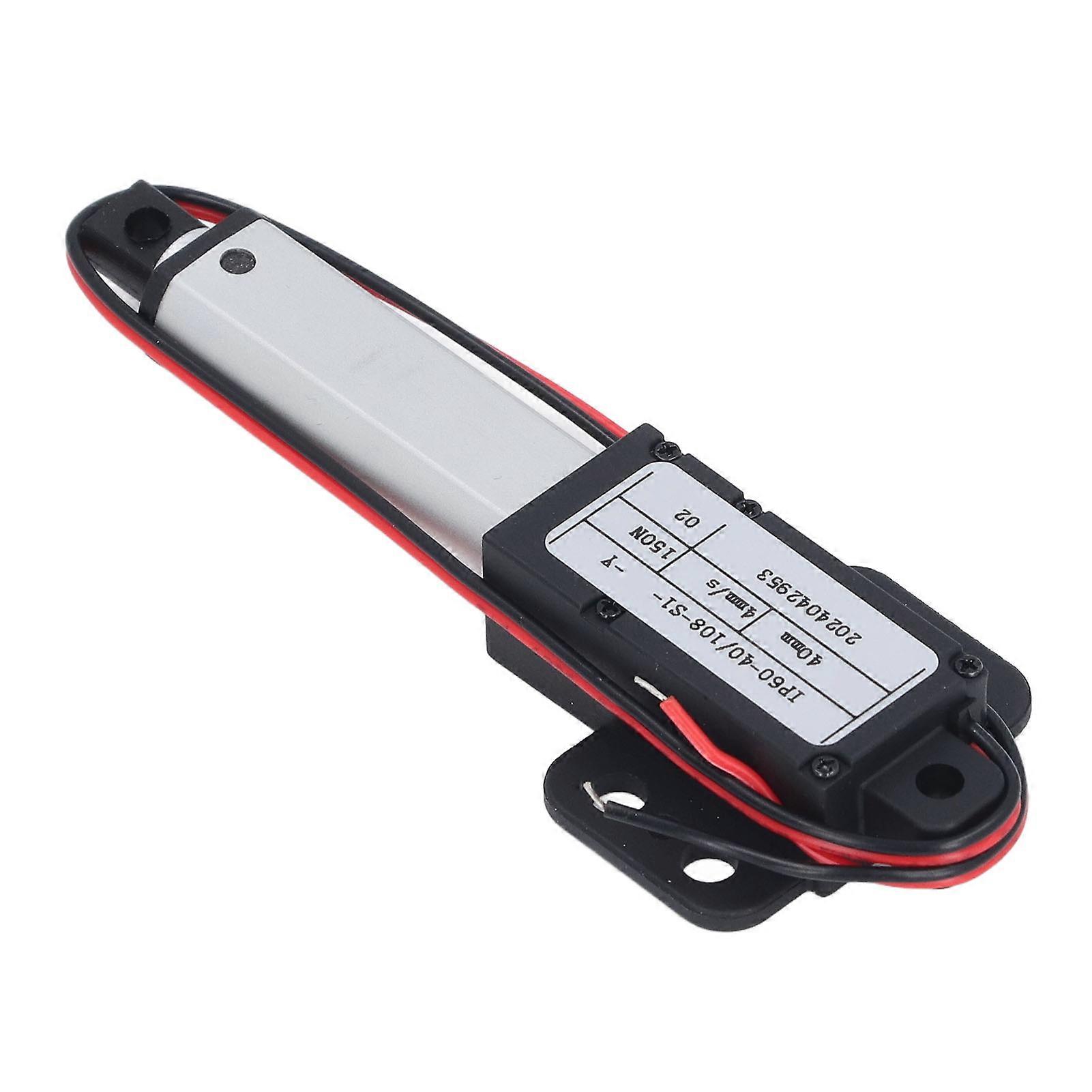 Electric Linear Actuator 40mm Stroke 150N 4mm/s Linear Motion Actuator for Sofa Robot TV Table Window 12V 