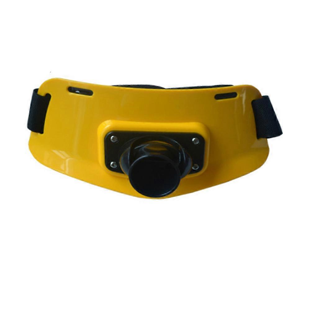 Wearable Fishing Rod Holder Fishing Tools Fishing Belt Holds Fishing Rod Yellow Body Random Color Head 1PC