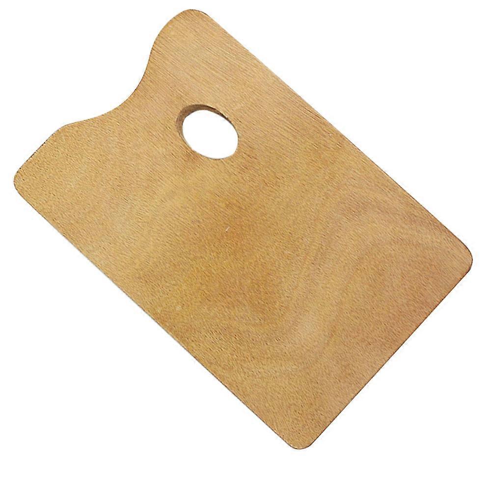 Mixing Palette Oil Painting Wooden Color Square Artists Supplies Durable Usage 25x30cm 1Pack
