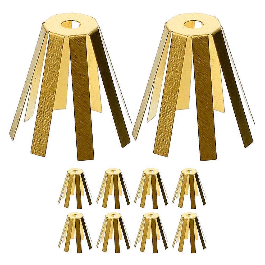 Golf Shaft Puller Enhanced Stability Octopus Shape Brass Adapter Shims For Golfing 10Pcs