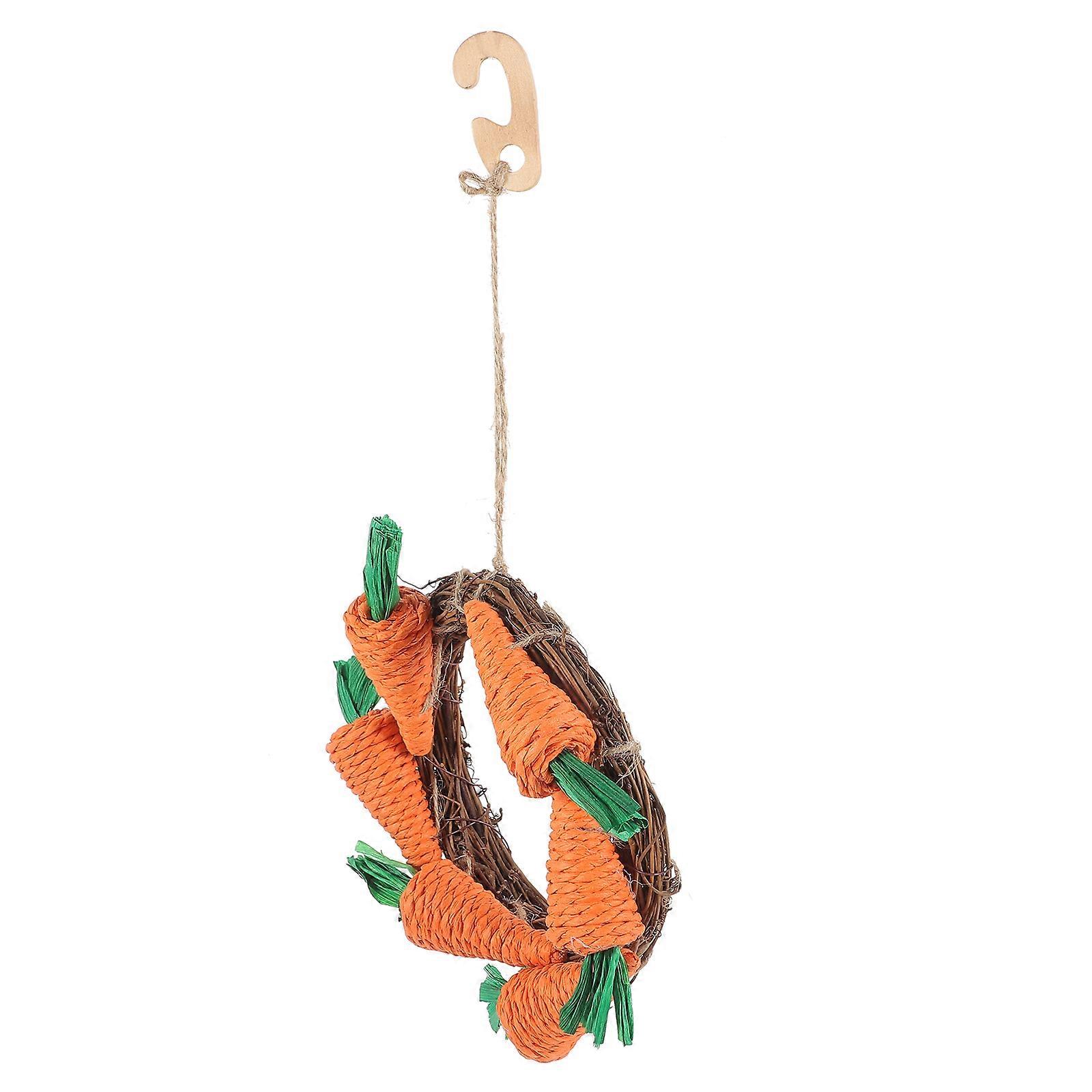 Natural Bunny Chew for Pets – Rabbit Molar Fun Accessory for Hamsters, Chinchillas and Guinea Pigs – Promotes Healthy Chewing and Dental Care