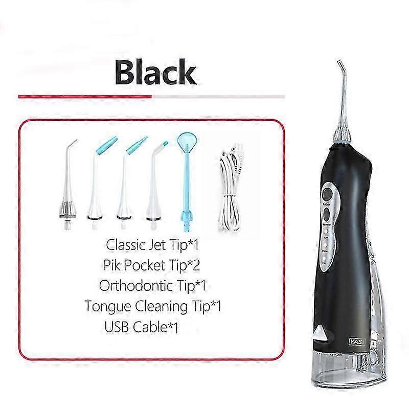 Portable Oral Irrigator 255ml Water Flosser USB Rechargeable Teeth Whitening Dental Irrigators Braces ForTeeth Cleaner