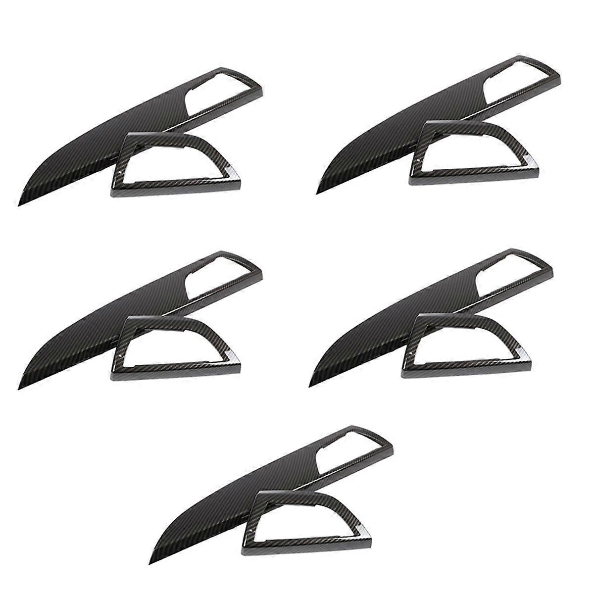 10x Car Dashboard Side Air Conditioner Outlet Panel Cover Stickers Accessories For- 1 2 Series F20 F