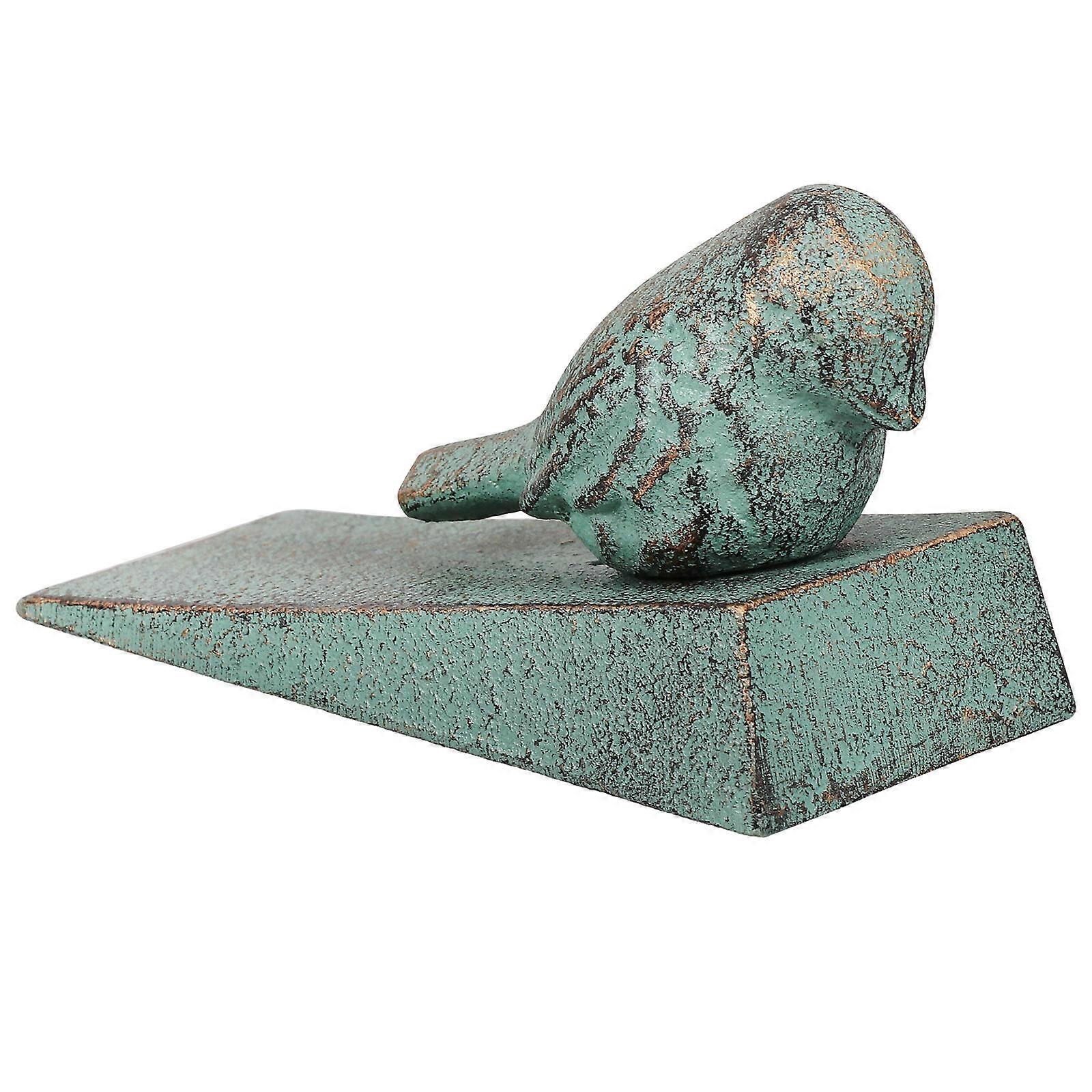 Bird Door Wedge Stopper Iron Door Stop Tool for Home Use with Rust Resistant Coating