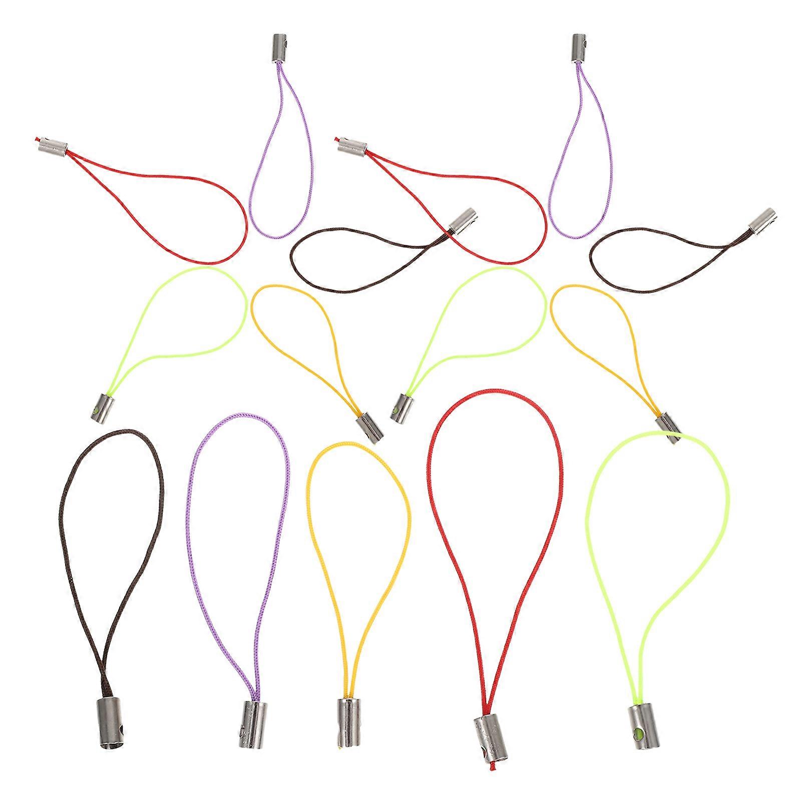Finger Strap Ring Lanyard Diy Easter Egg Shaped Lanyard For Children Polyester And Iron 100 Sets