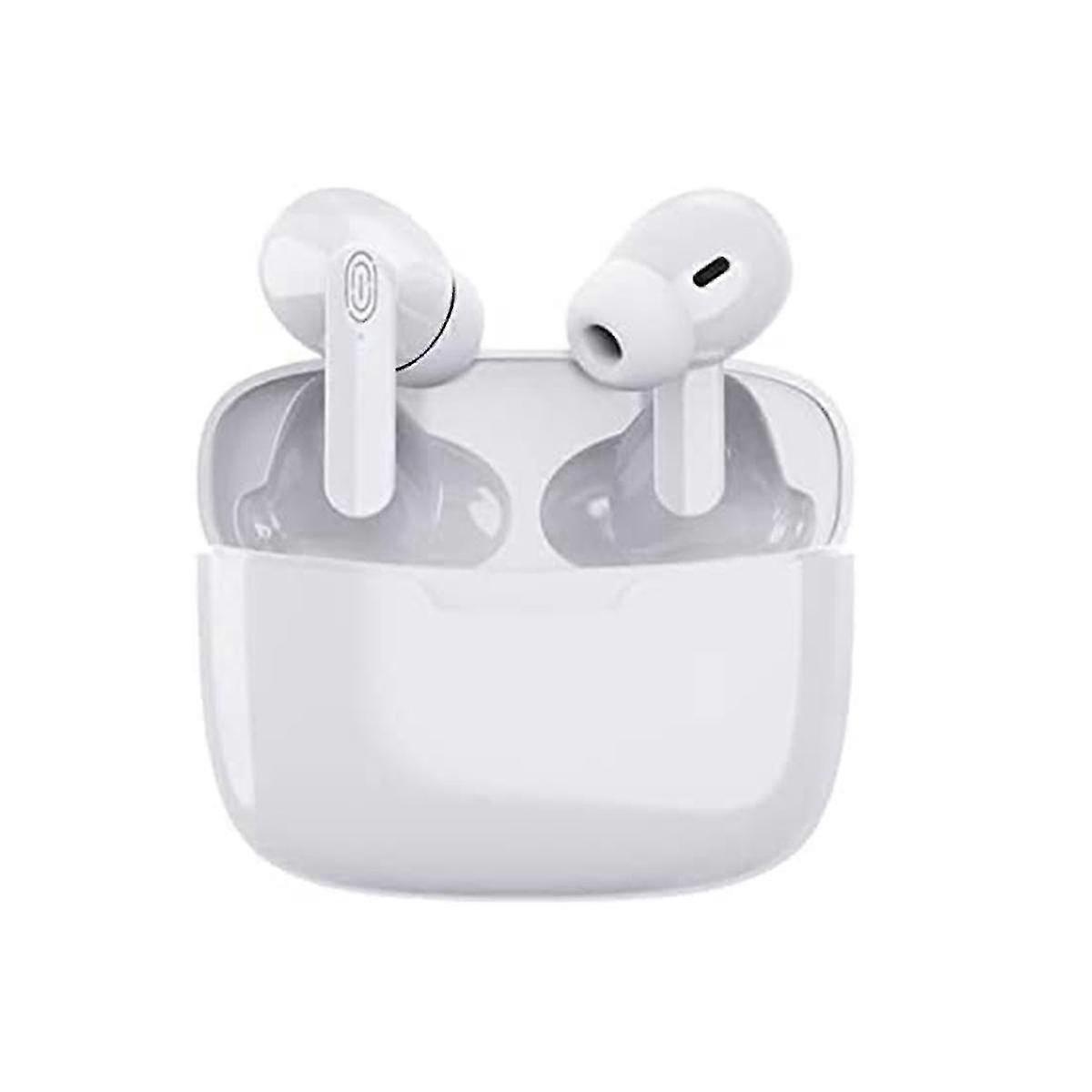 Bluetooth translation earbuds, support 84 languages real-time online translation, instant voice LAN (white)