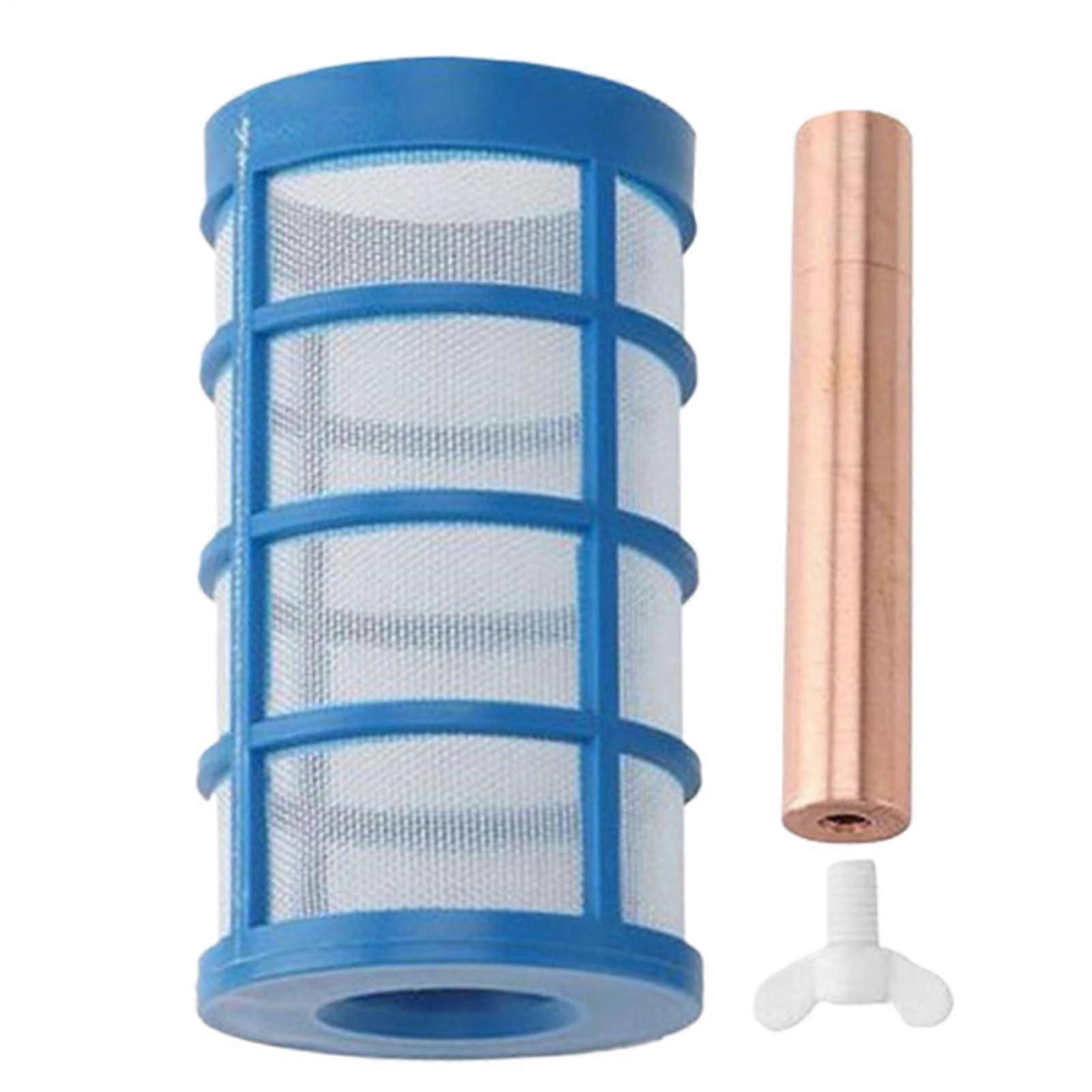 SolarPoolIonizerreplacementcopperanode, pool cleaner, copper anode, including basket screen and screw, reduces chlorine spare parts for spa