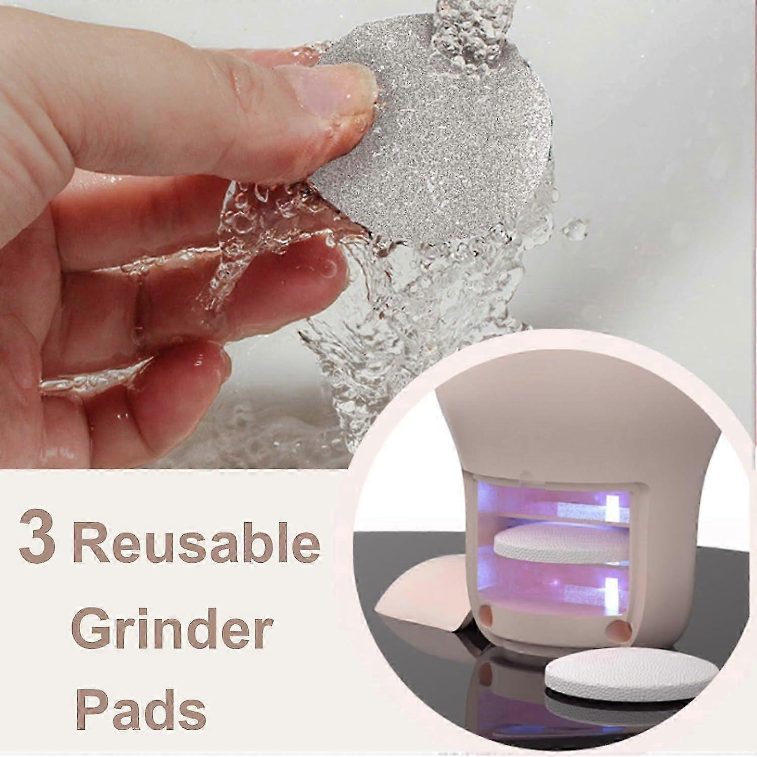 Rechargeable Electric Foot Callus Remover for Smoothing Feet and Exfoliating Skin
