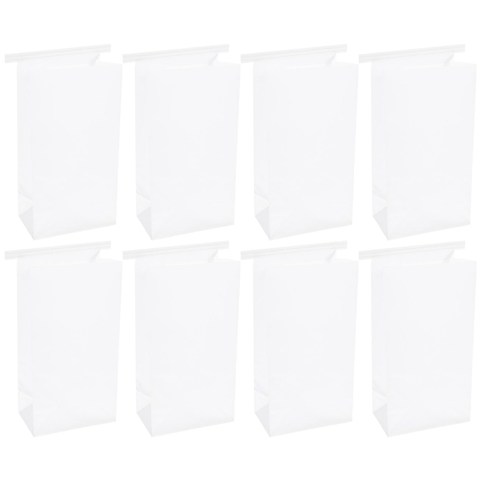 25 stk Engangs Barf Poser Reisesyke Oppkastposer (hvit)