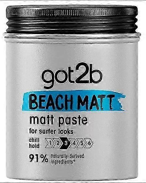 Schwarzkopf got2b Beach Matte Texturising Paste for Men - 100ml