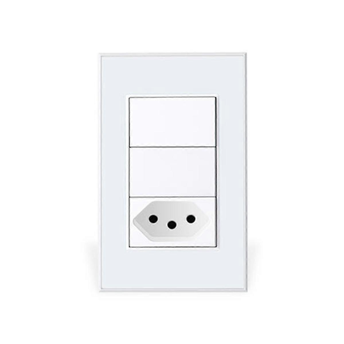 Tuya Zigbee Smart Brazil Socket 10A Switch Socket Support Voice TUYA APP Control for Smart Life App Control EU Plug