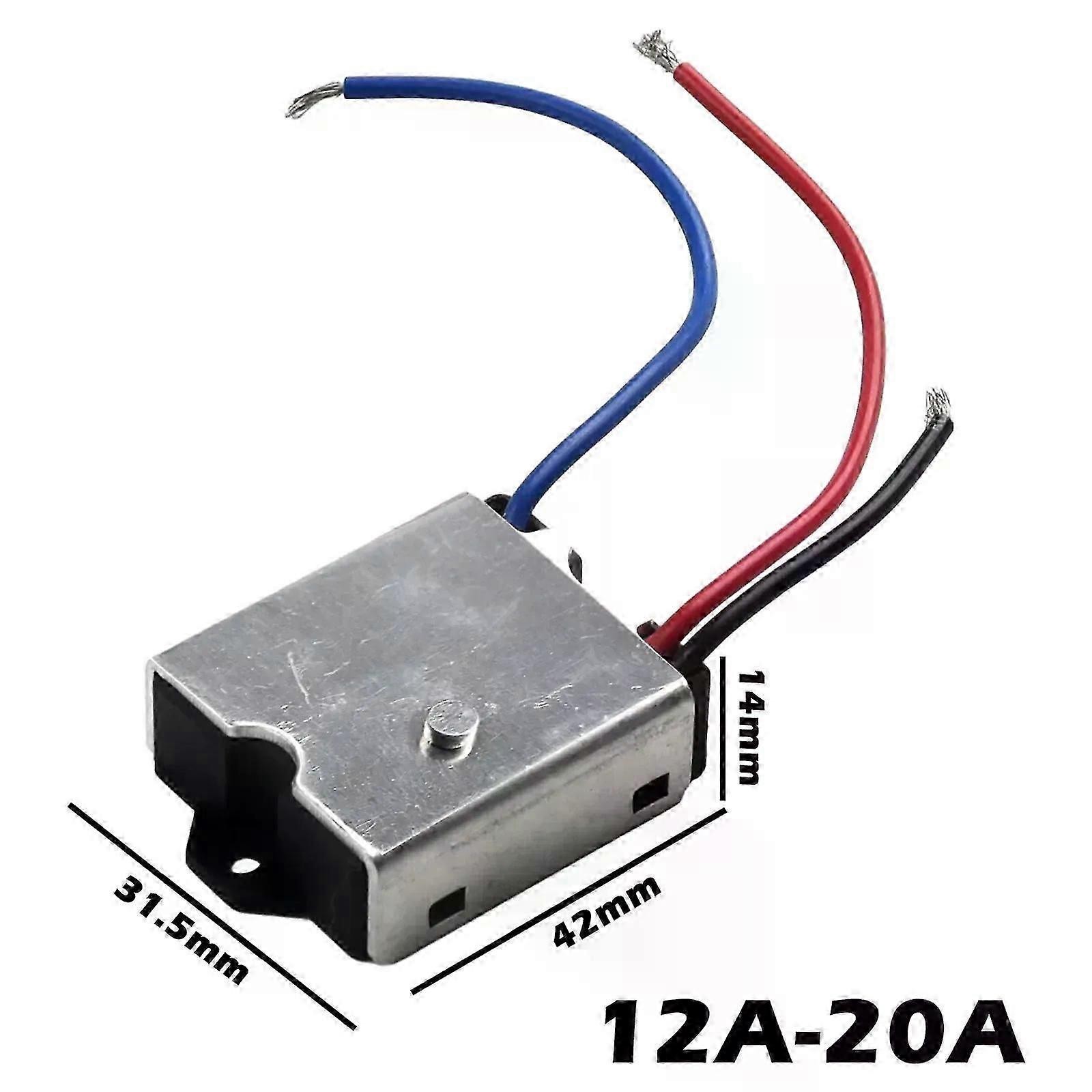 1pc 230V To 12-20A Soft Start Switch Current Limiter Fit For  Angle Grinder Power Tools Fast Start Up High Stability And Precision