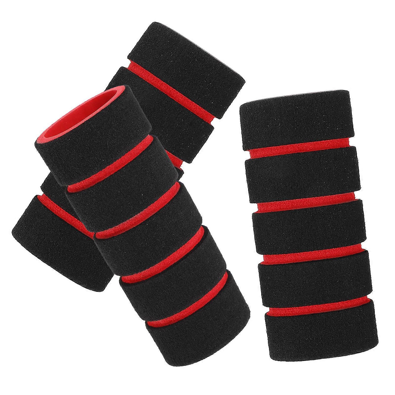 3pcs Slip Foam Paddle Grips for Pull Up Bars, Protective Sponge Sleeves for Home Gym Equipment, Comfortable Barbell Pad for Squats and Horizontal