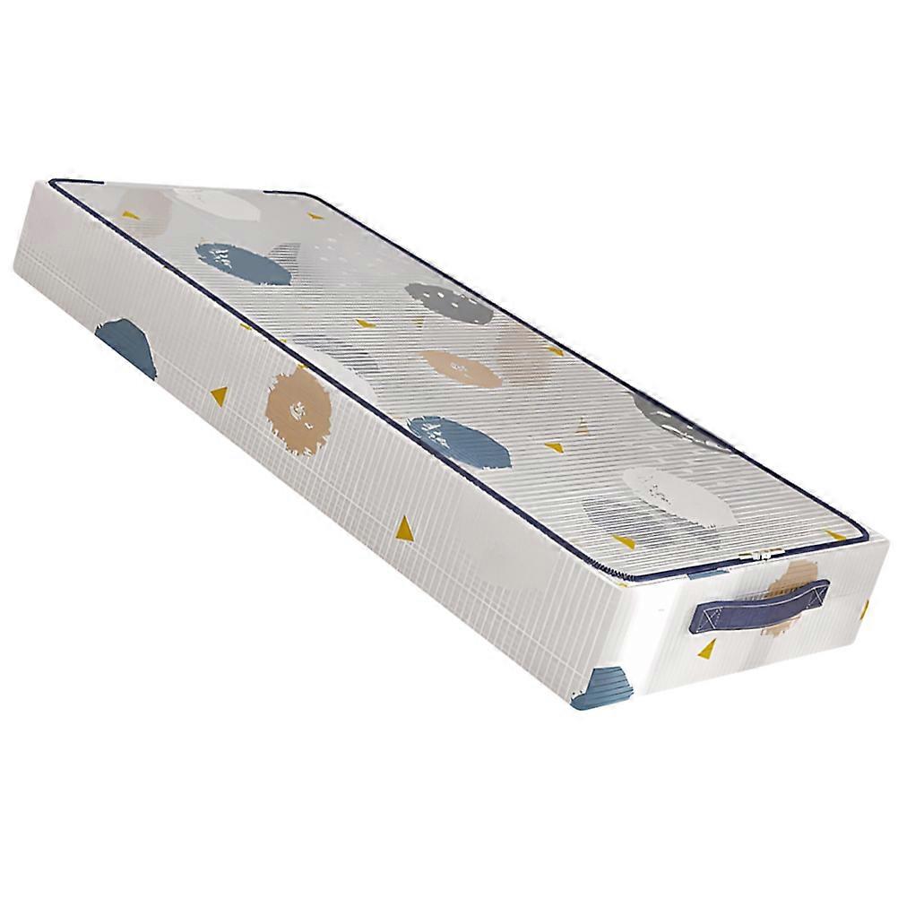 Clothes Storage Bag Foldable Under Bed Clothes Storage Bag Rectangular Space-Saving Practical for Seasonal Clothes Storage 1Pcs