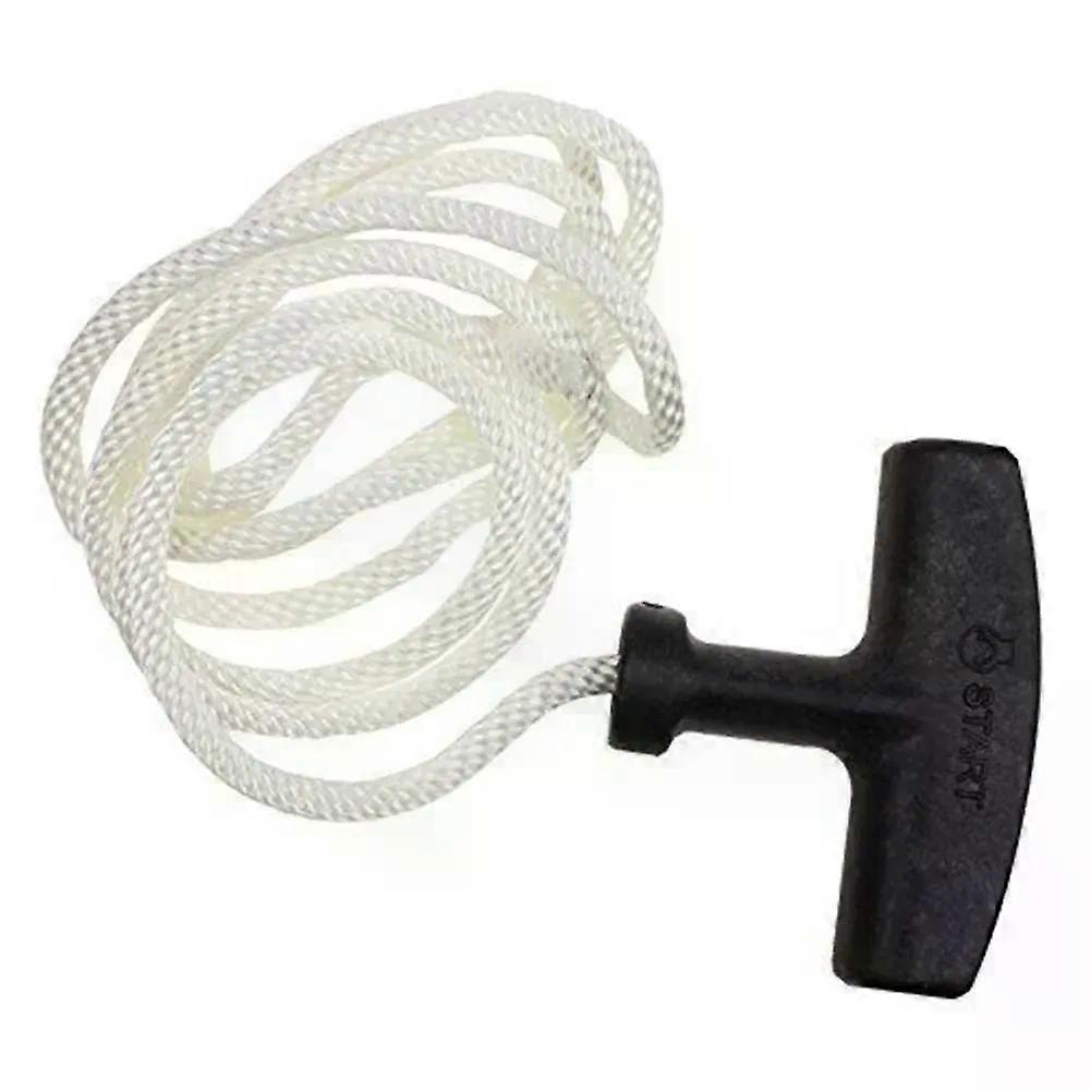 1PCS Starter Handle With Rope Lawnmower Starter Pull Handle & Cord Line/Rope Mower Engine Petrol Garden Power Tool Parts -xj