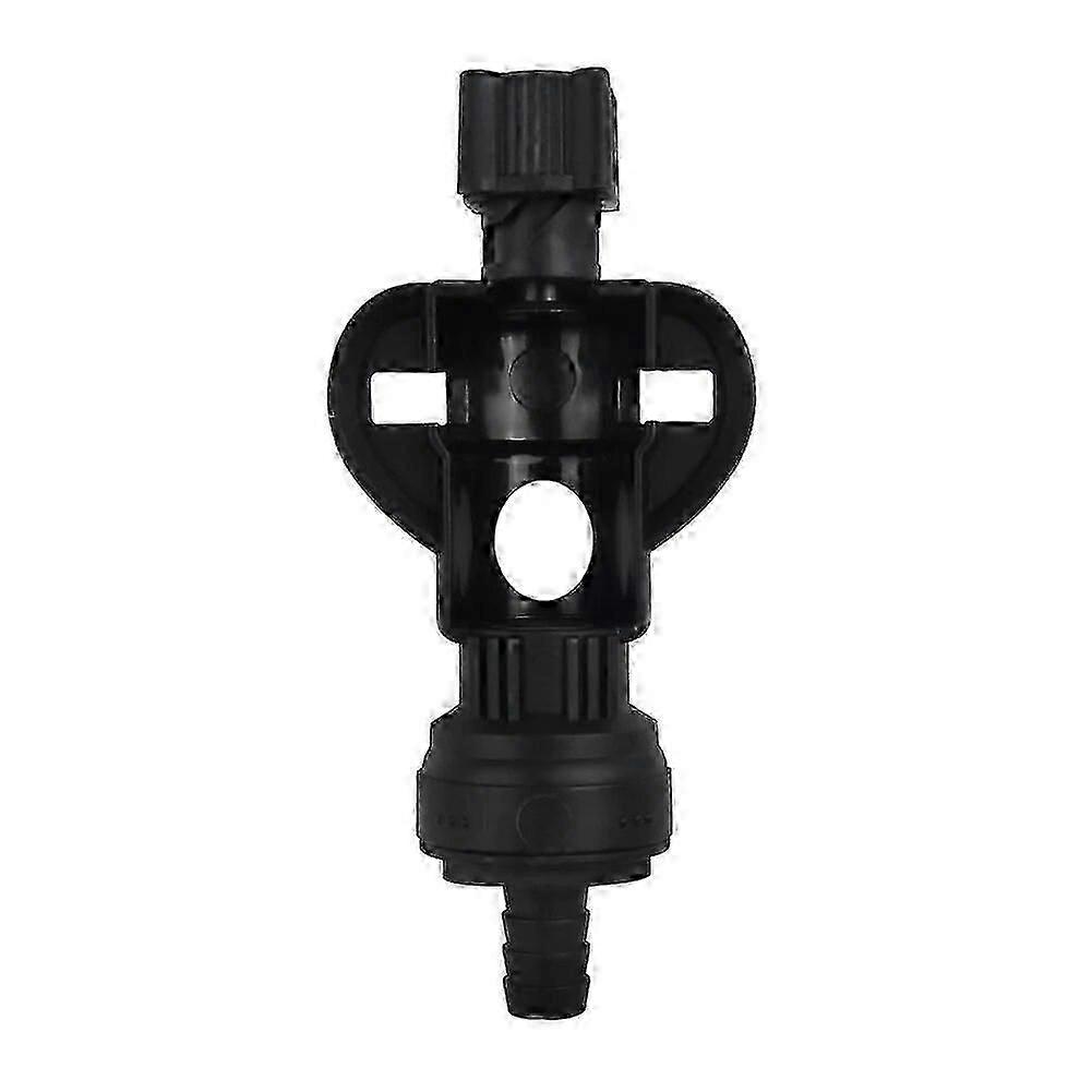 1pc Bag In Box Bib Connector Black Easy Refill Transfer Empty Boxed Wine Bags Barware Tool for Vitop Taps Refillable Accessory Connector