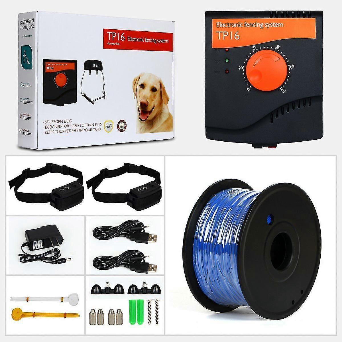Wireless Electronic Fence Dog Trainer Bark Stop TP16