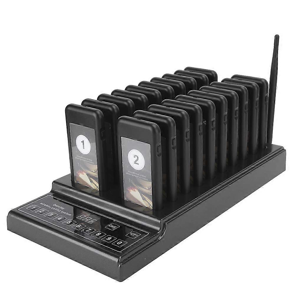 SU68Z Wireless Calling System, 1 Keyboard Transmitter and 20 Pager Cue Location System