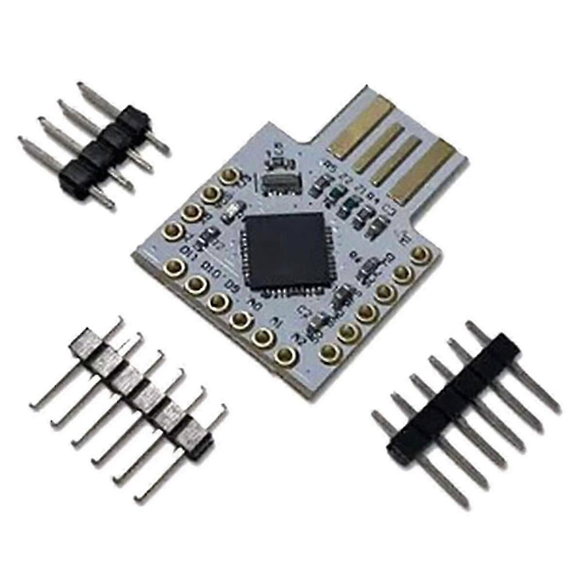 For Usb Atmega32u4 Mini Development Board Pro-micro Multifunction Portable Convenient Module,white