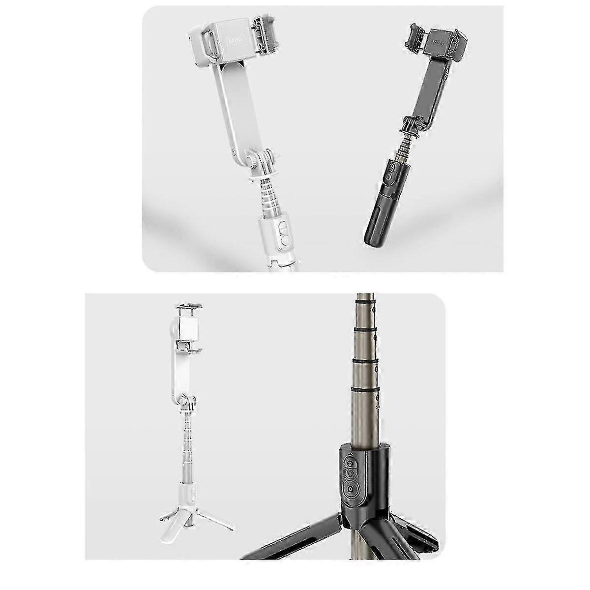 72 سنتيمتر المضادة للاهتزاز الهاتف المحمول Gimbal مثبت بلوتوث سيلفي عصا سبائك الألومنيوم المحمولة ستابي