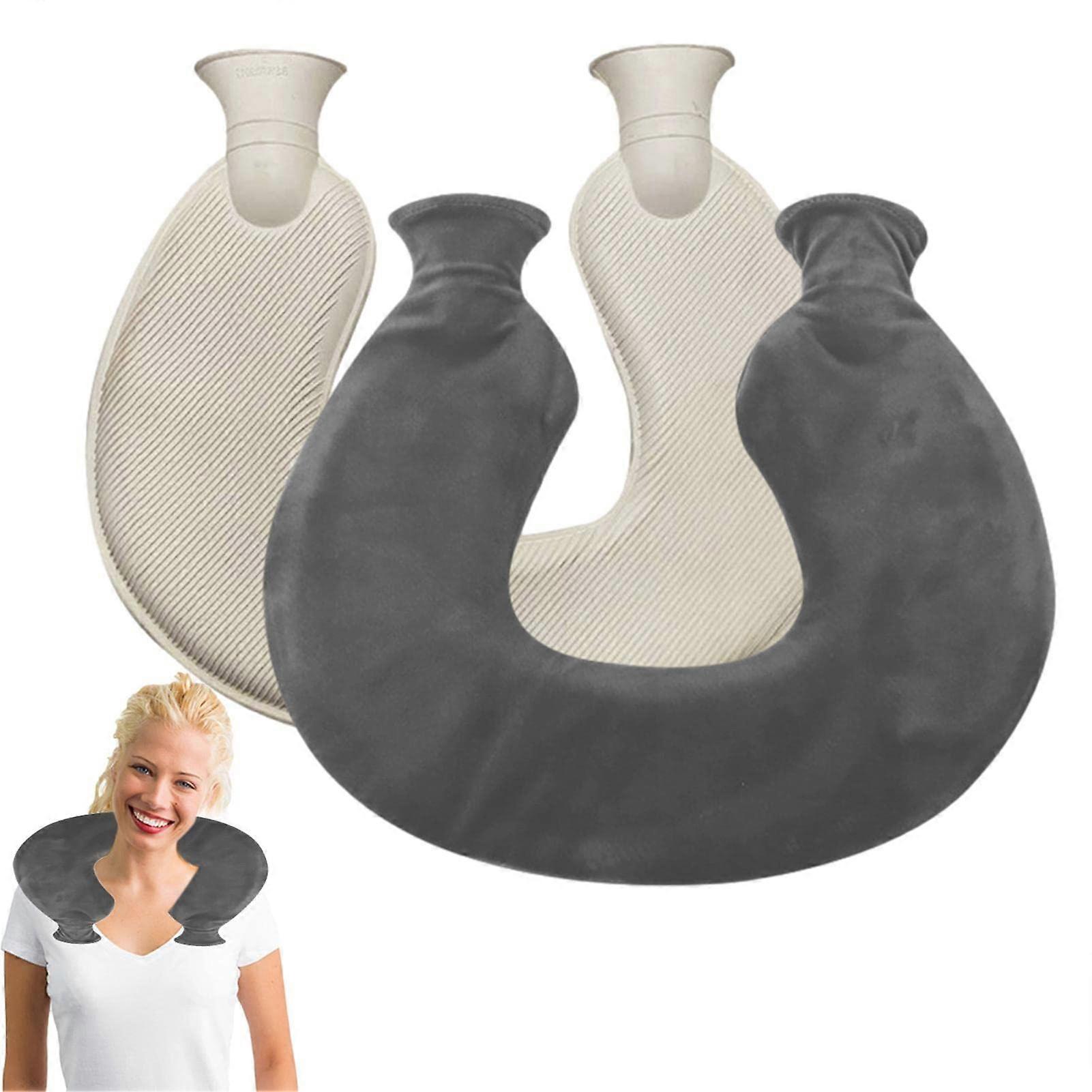 Warming Bag – U-shaped Rubber Hand Warmer for Neck and Shoulders, Portable, Soft, Ideal for Winter Warmth
