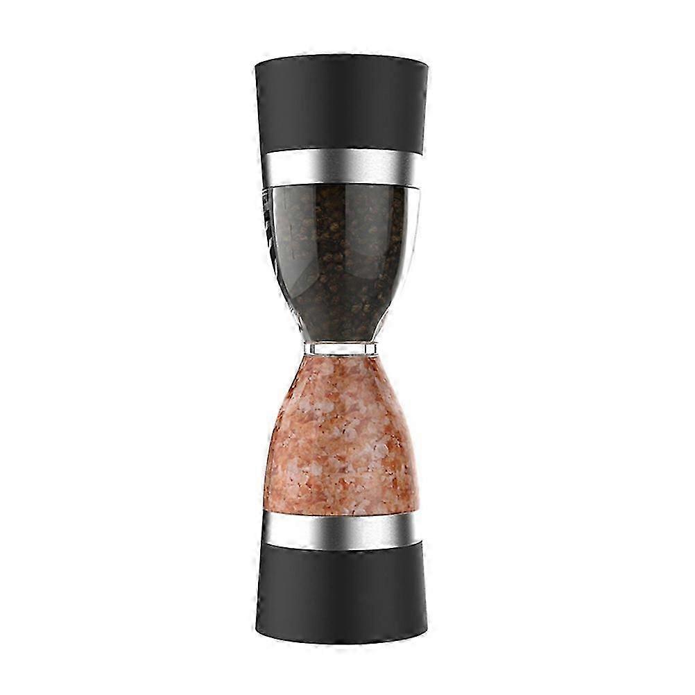 Electric Salt And Pepper Mills, Bright White LED Lights Illuminate Your Plate, Non-corrosive Ceramic Grinder Endures Daily Use, Adjustable Coarseness