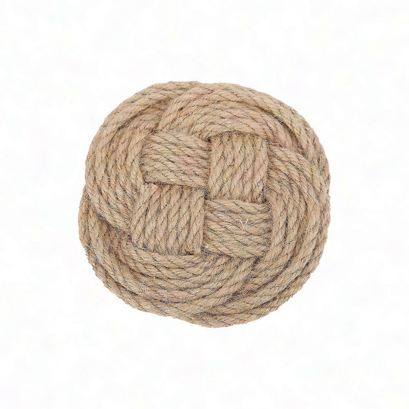 Woven Cotton Drink Coasters, Absorbent Mats for Kitchen and Table Use