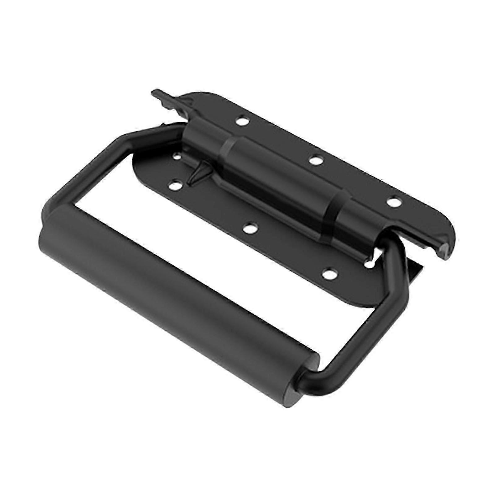 Case Handle Spring Loaded Handle for Transportation Equipment Toolbox Garage Silver