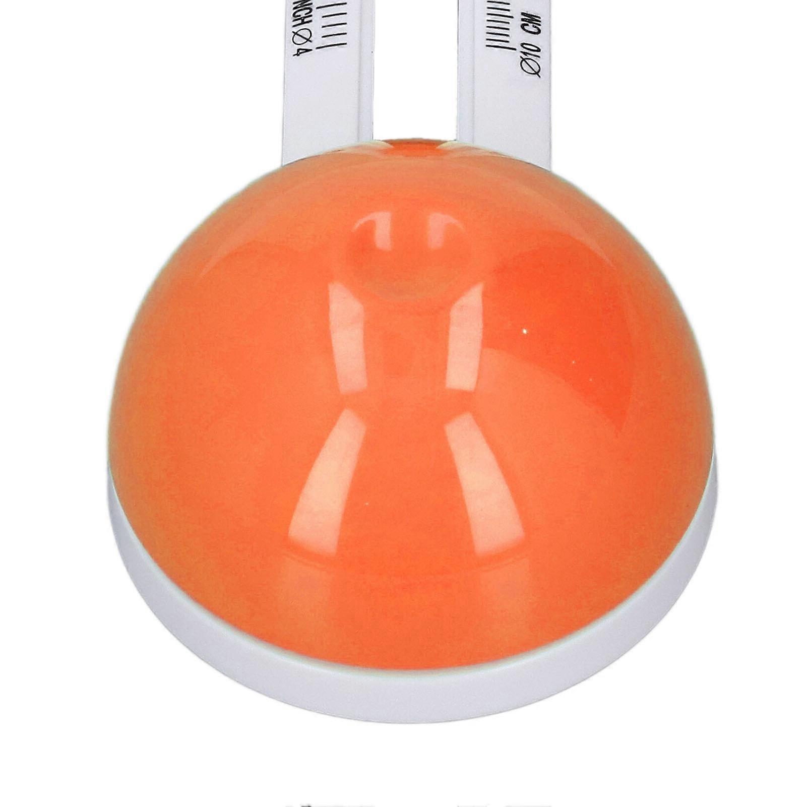 Circle Paper Trimmer DIY Manual Adjustable Lightweight Portable Paper Cutting Tool for Print Paper Orange