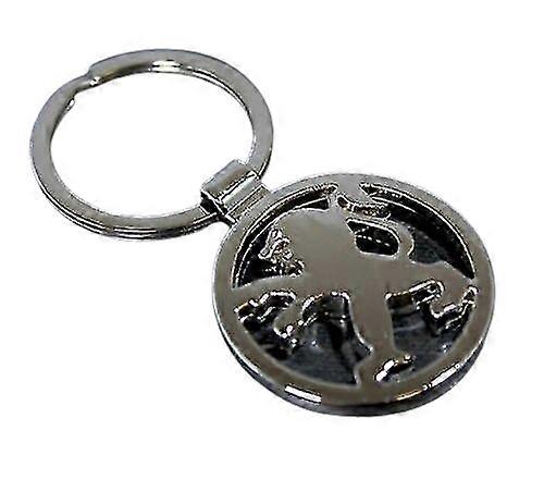 Peugeot Metal Logo Keychain
