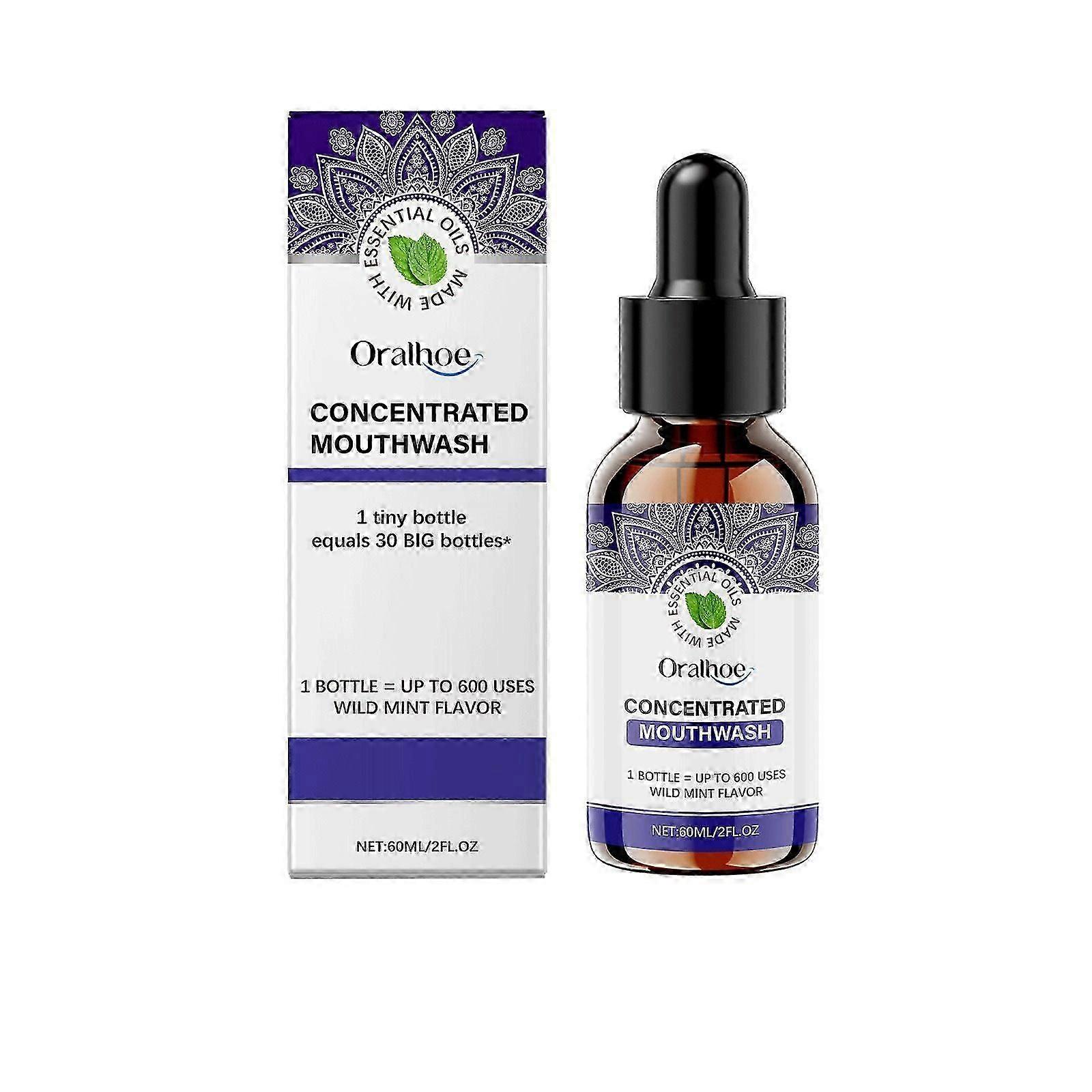 Bain de bouche T-Oralhoe Menthe Belle Dentition Soin Doux Nettoyage des Dents Fraîcheur